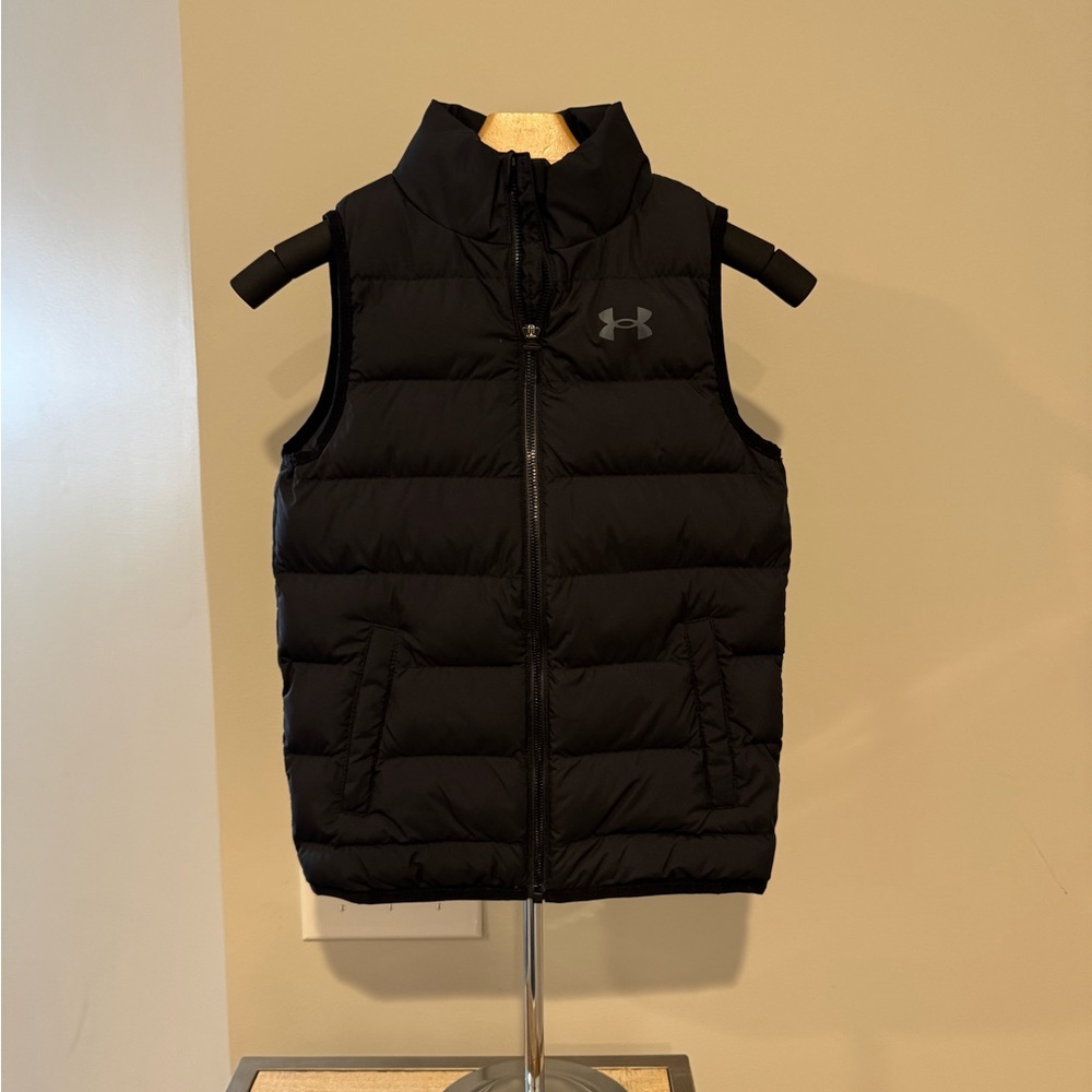 Under Armour Kids Black Quilted Vest